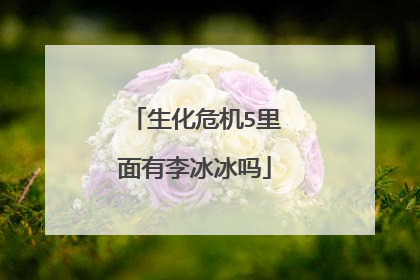 生化危机5里面有李冰冰吗