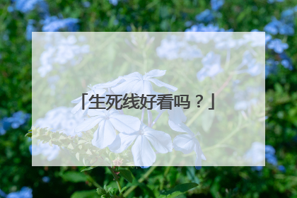 生死线好看吗？