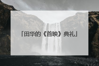 田华的《首映》典礼