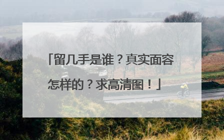 留几手是谁？真实面容怎样的？求高清图！