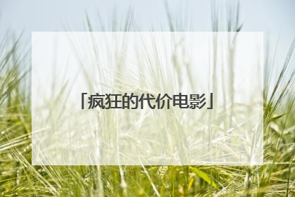 疯狂的代价电影