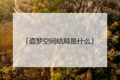 盗梦空间结局是什么