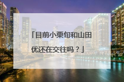 目前小栗旬和山田优还在交往吗？