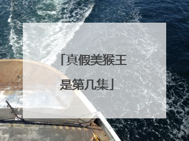 真假美猴王是第几集