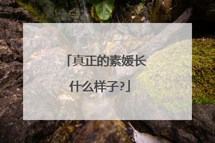真正的素媛长什么样子?