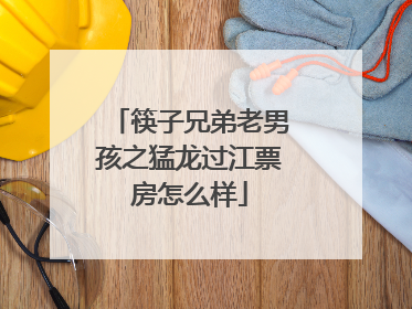 筷子兄弟老男孩之猛龙过江票房怎么样