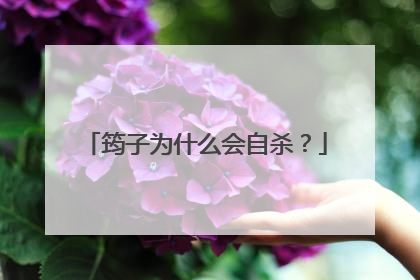 筠子为什么会自杀？