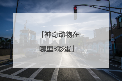 神奇动物在哪里3彩蛋