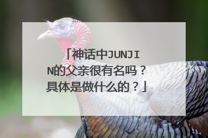 神话中JUNJIN的父亲很有名吗？具体是做什么的？