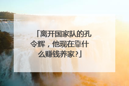 离开国家队的孔令辉，他现在靠什么赚钱养家?