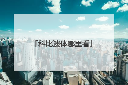 科比遗体哪里看