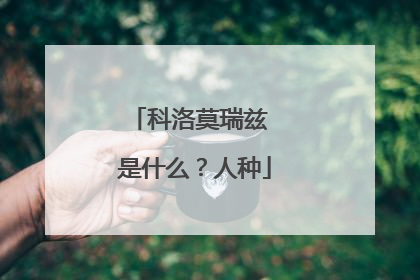 科洛莫瑞兹 是什么？人种