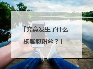 究竟发生了什么杨紫怼粉丝？