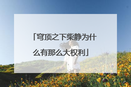 穹顶之下柴静为什么有那么大权利