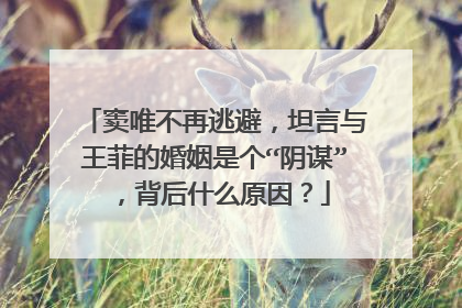 窦唯不再逃避,坦言与王菲的婚姻是个“阴谋”,背后什么原因?