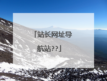 站长网址导航站??