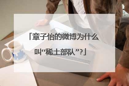 章子怡的微博为什么叫“稀土部队”?