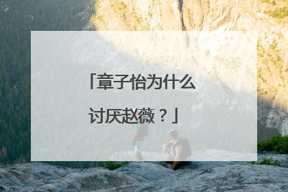 章子怡为什么讨厌赵薇？