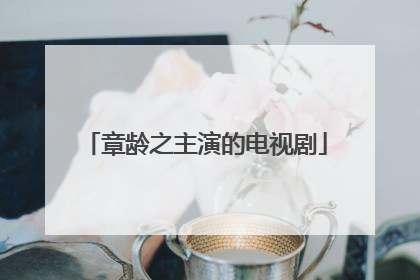 章龄之主演的电视剧