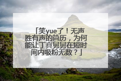 笑yue了！无声胜有声的简历，为何能让丁真舅舅在短时间内吸粉无数？