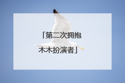 第二次拥抱木木扮演者