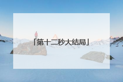 第十二秒大结局