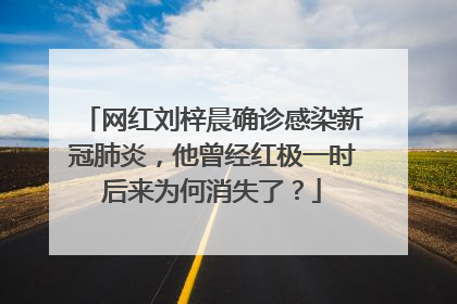 网红刘梓晨确诊感染新冠肺炎，他曾经红极一时后来为何消失了？