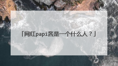 网红papi酱是一个什么人?