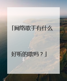 网络歌手有什么好听的歌吗?