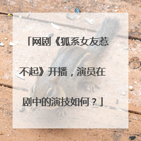 网剧《狐系女友惹不起》开播,演员在剧中的演技如何?