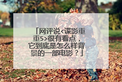 网评说<谍影重重5>很有看点，它到底是怎么样背景的一部电影？