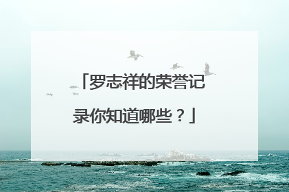 罗志祥的荣誉记录你知道哪些?
