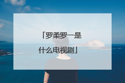 罗柔罗一是什么电视剧