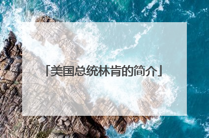 美国总统林肯的简介