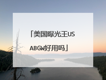 美国曝光王USABGW好用吗