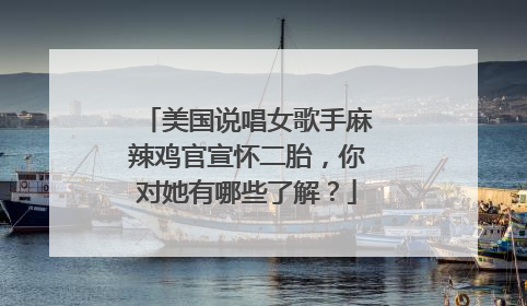 美国说唱女歌手麻辣鸡官宣怀二胎，你对她有哪些了解？
