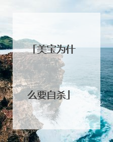 美宝为什么要自杀