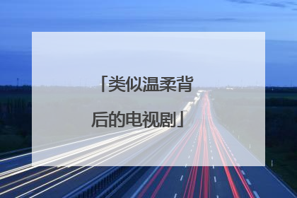 类似温柔背后的电视剧