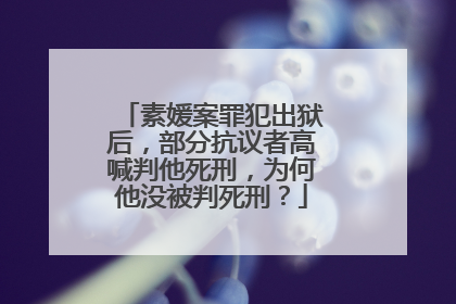 素媛案罪犯出狱后，部分抗议者高喊判他死刑，为何他没被判死刑？