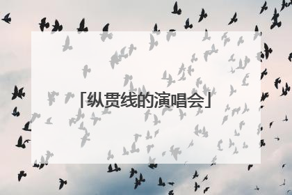 纵贯线的演唱会