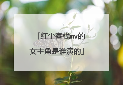 红尘客栈mv的女主角是谁演的