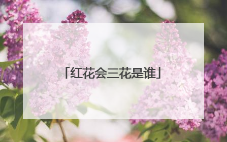 红花会三花是谁