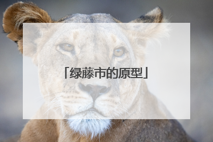 绿藤市的原型