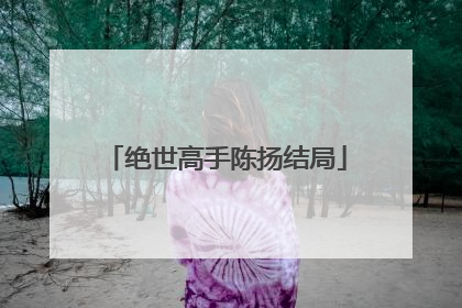绝世高手陈扬结局