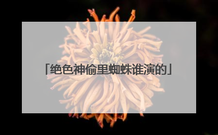 绝色神偷里蜘蛛谁演的