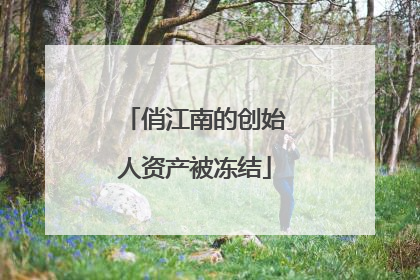 俏江南的创始人资产被冻结
