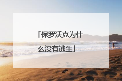 保罗沃克为什么没有逃生