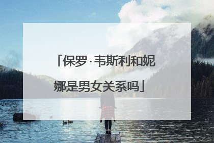 保罗·韦斯利和妮娜是男女关系吗