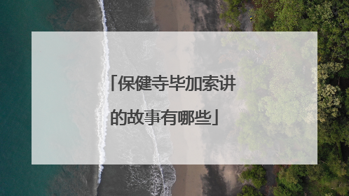 保健寺毕加索讲的故事有哪些