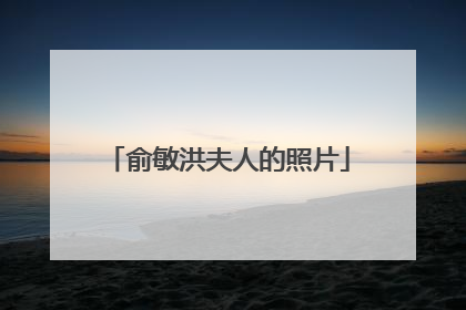 俞敏洪夫人的照片